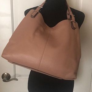 Vince Camuto Leather Bag Blush Pink
